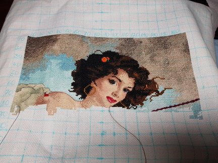 Скрипачка №162199