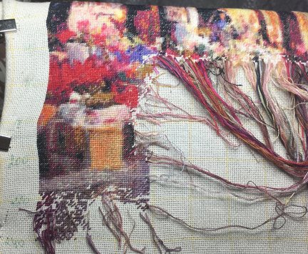 Апрель в Париже. Схема с Алиэкспресс. First Lady cross. №162901