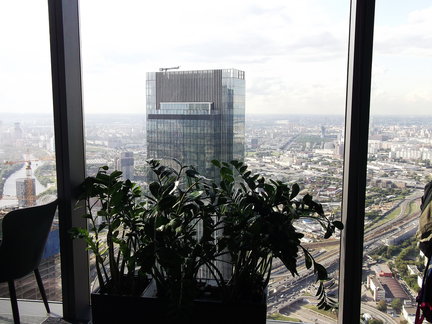 Башня Федерация, Москва-Сити. Вид с 89-го этажа на Москву. №165197