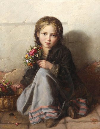 Девочка с цветами от Luka-s №165382
