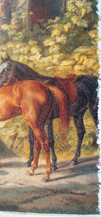 Golden Kite 1505 «Horses at the Porch» №170571