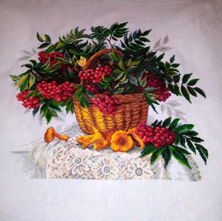 Гора, свободный полет, рябина, лисички, пахнет лесом №170666