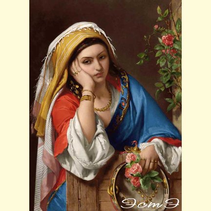 The prized puppy. Схема от Е.Горбаневой, 7 слоников. №171790