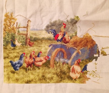 Сельское утро и божьи коровки №172059