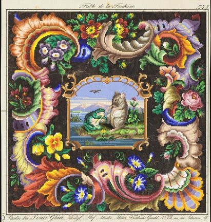 Старинная вышивка №173733