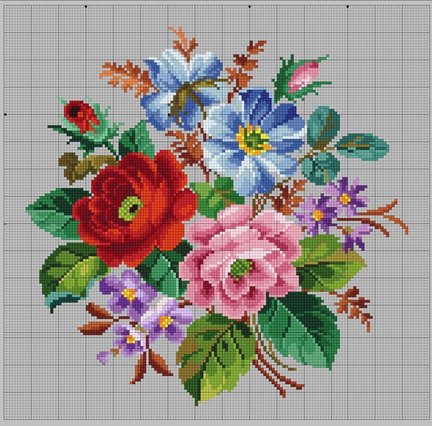 Старинная вышивка №173781