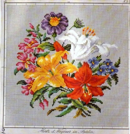 Старинная вышивка №173789