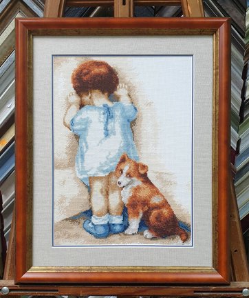 Оформление вышивок в Багетной Мастерской «Антураж», Екатеринбург №174567