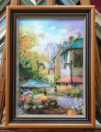 Оформление вышивок в Багетной Мастерской «Антураж», Екатеринбург №174582