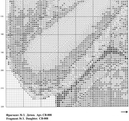 Ищу схему Дочка от Золотое руно, монохром №175012
