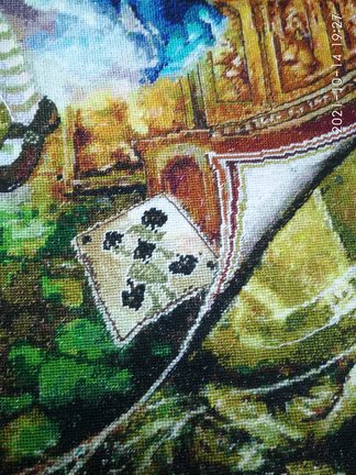 Как я в процессе вышивки корректирую схему №177057