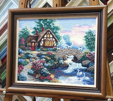 Оформление вышивок в Багетной Мастерской «Антураж», Екатеринбург №177240