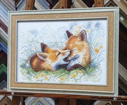 Оформление вышивок в Багетной Мастерской «Антураж», Екатеринбург №177243