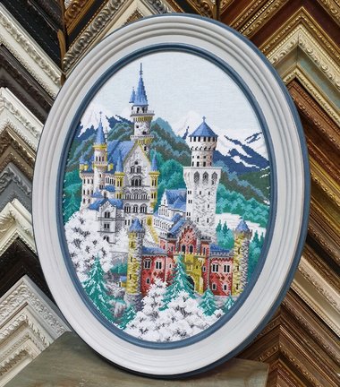 Оформление вышивок в Багетной Мастерской «Антураж», Екатеринбург №177245