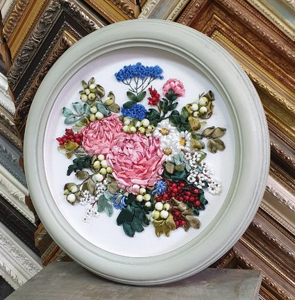 Оформление вышивок в Багетной Мастерской «Антураж», Екатеринбург №177300