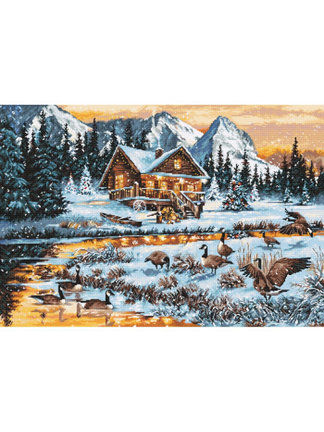 Гуси у реки №177651