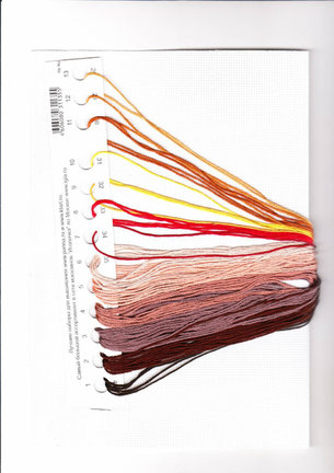 Ищу подбор ниток к набору Панны "Русский тойтерьер" №180054