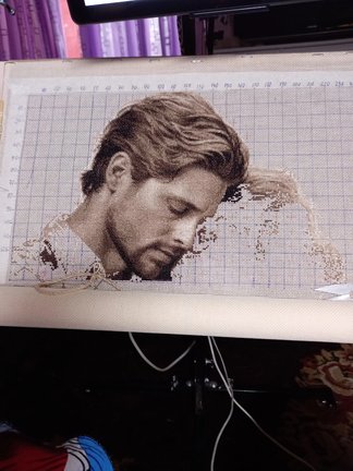 Катюшкины 🐾 крестики в процессе 👌 №182287