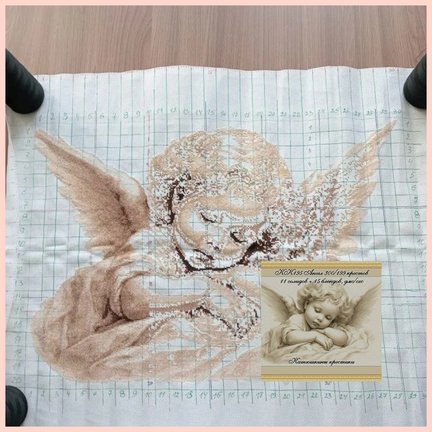 Катюшкины 🐾 крестики в процессе 👌 №182327