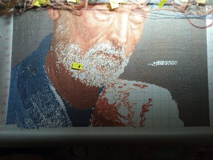 Катюшкины 🐾 крестики в процессе 👌 №182540