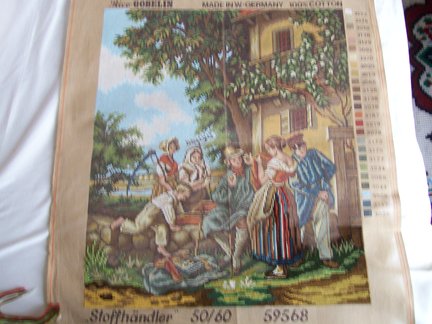 Wełna do haftu - kanwa rico gobelin №182985