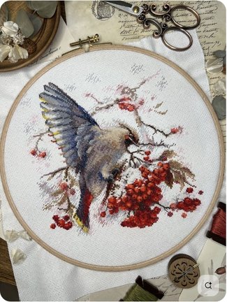 Ищу схему вышивки с номерами ниток №183419