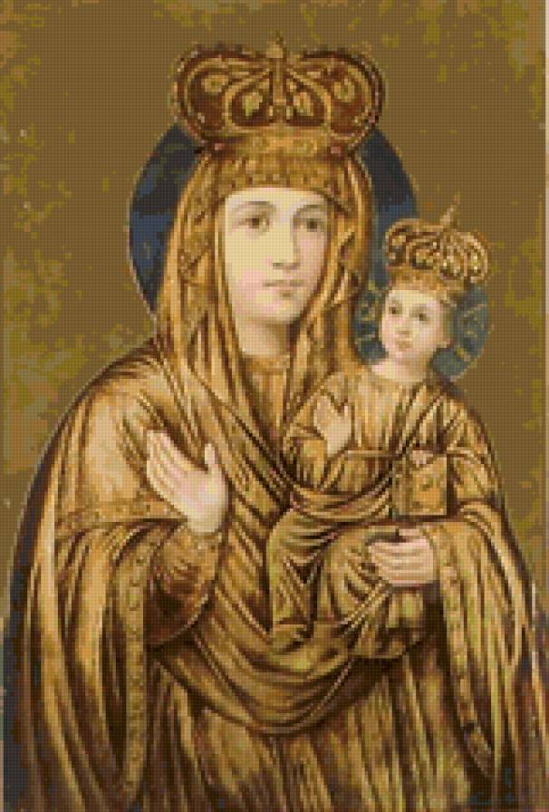 Богородица - икона - предпросмотр