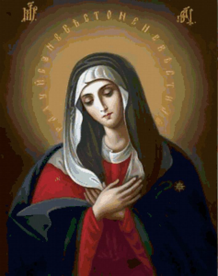 Богородица - икона - предпросмотр
