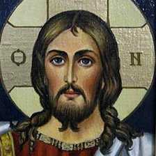 Оригинал схемы вышивки «Иисус Христос» (№36)