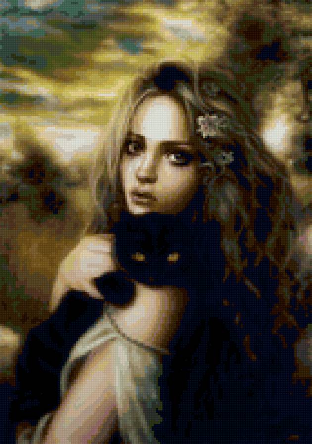 №275 - живопись, люди, картина, девушка, искусство - предпросмотр