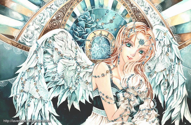 Бриллиантовый ангел - украшения, ангел - оригинал
