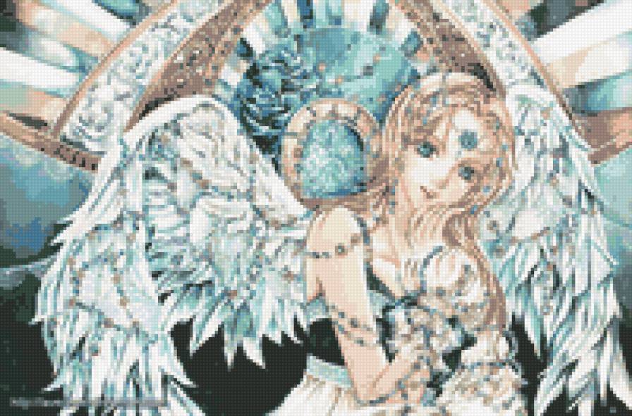 Бриллиантовый ангел - украшения, ангел - предпросмотр