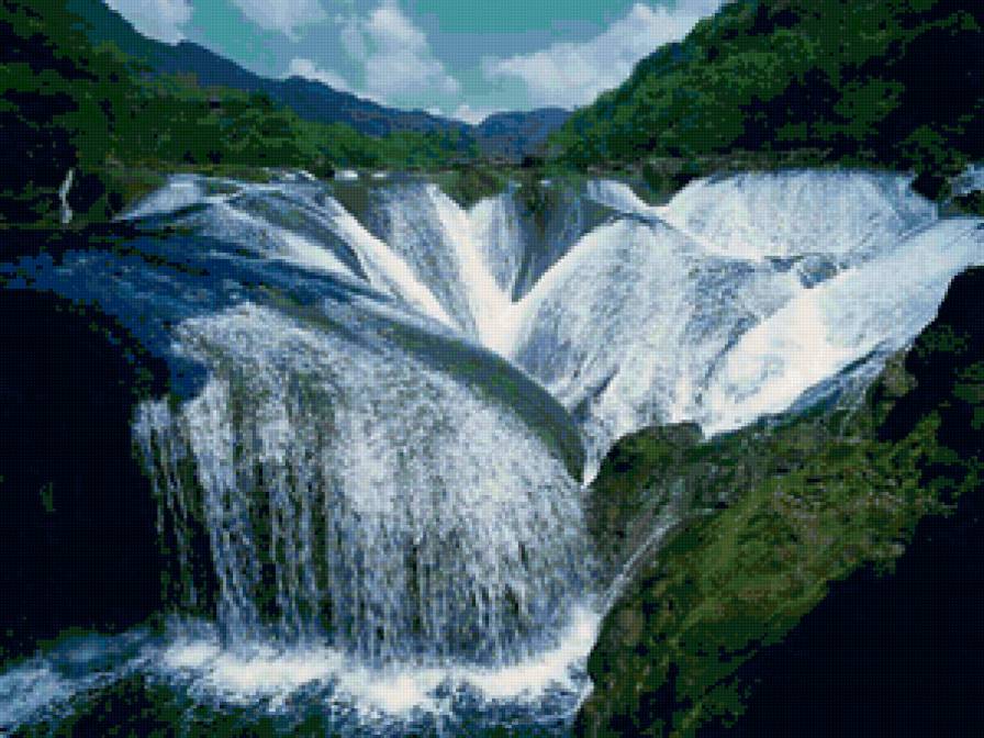 водопад - пейзаж, природа, водопад - предпросмотр