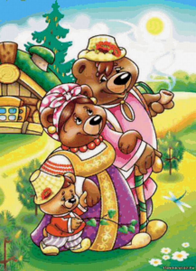 три медведя - предпросмотр