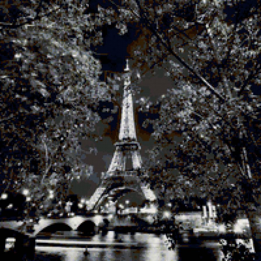La tour Eiffel - париж, франция - предпросмотр