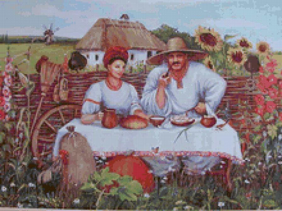 Вечеря - пара - предпросмотр