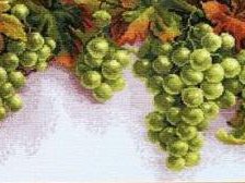 Оригинал схемы вышивки «Виноградные гроздья» (№2229)