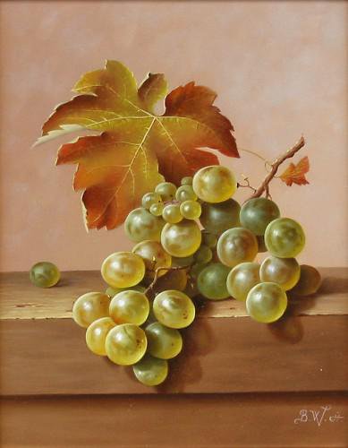 Кисть винограда - натюрморт - оригинал