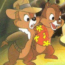 Схема вышивки «чип и дейл»