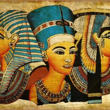 Оригинал схемы вышивки «египет» (№3077)