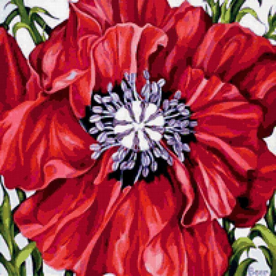 Подушка "Мак" - любимые маки, панно, маки, цветок, цветы, подушка - предпросмотр