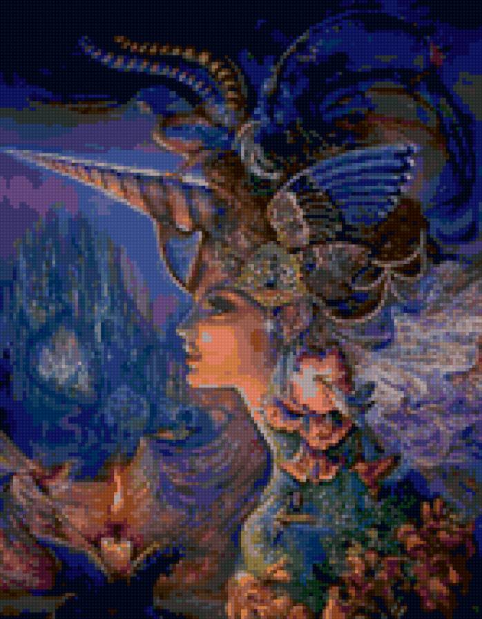 №4023 - девушка, люди, искусство, живопись, картина - предпросмотр