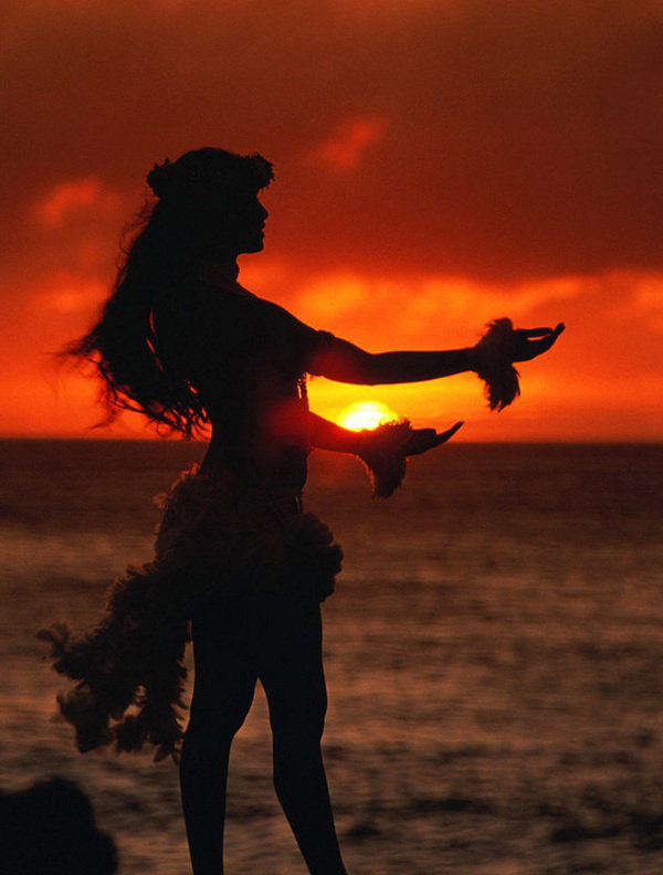 Hawaii - танец, лето, девушка, гавайи, солнце - оригинал