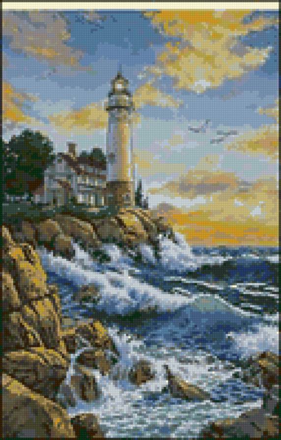 маяк - картинка - предпросмотр