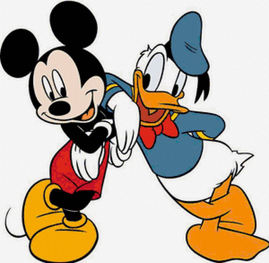 микки и дональд - предпросмотр