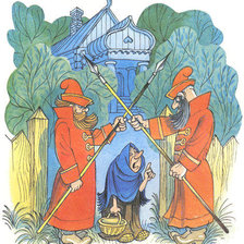 Схема вышивки «вниз по волшебной реке»