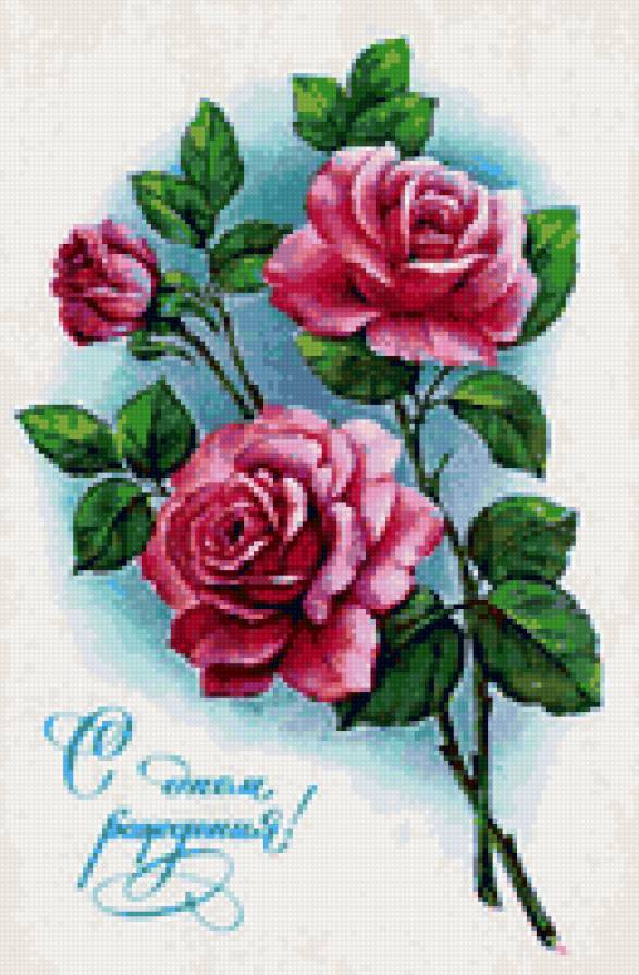 Розы - душистые розы, флора, цветы, цветок, роза, букет, розы - предпросмотр