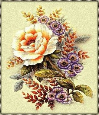 Цветы - цветы, подушка, открытка - оригинал