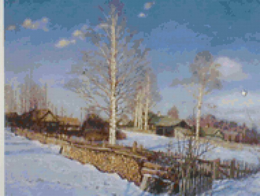 мартовское солнце - пейзаж, природа - предпросмотр