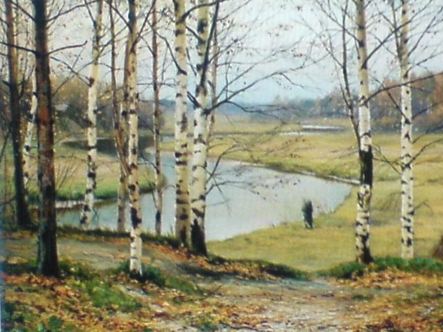 русская осень - пейзаж, природа - оригинал